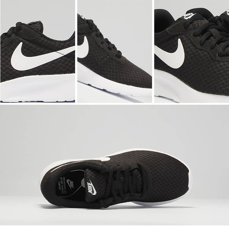 nike耐克男鞋 tanjun 奥利奥黑白撞色休闲板鞋812654-011